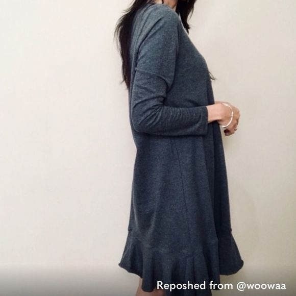 ✨For The Republic✨Soft Ruffled Hem Dress🌸 - Picture 4 of 8